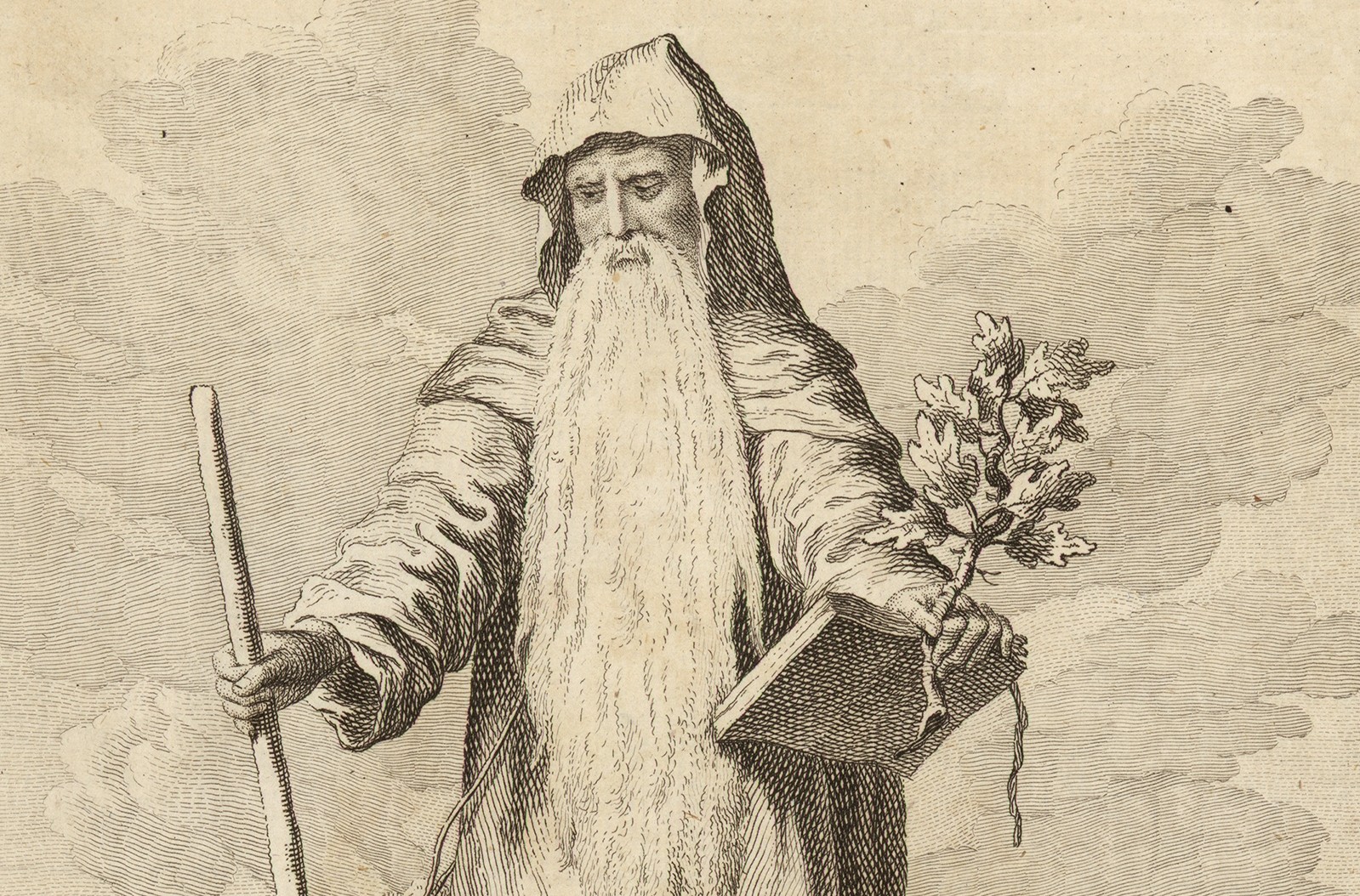 The Chief Druid by Thomas Pennant, 1781